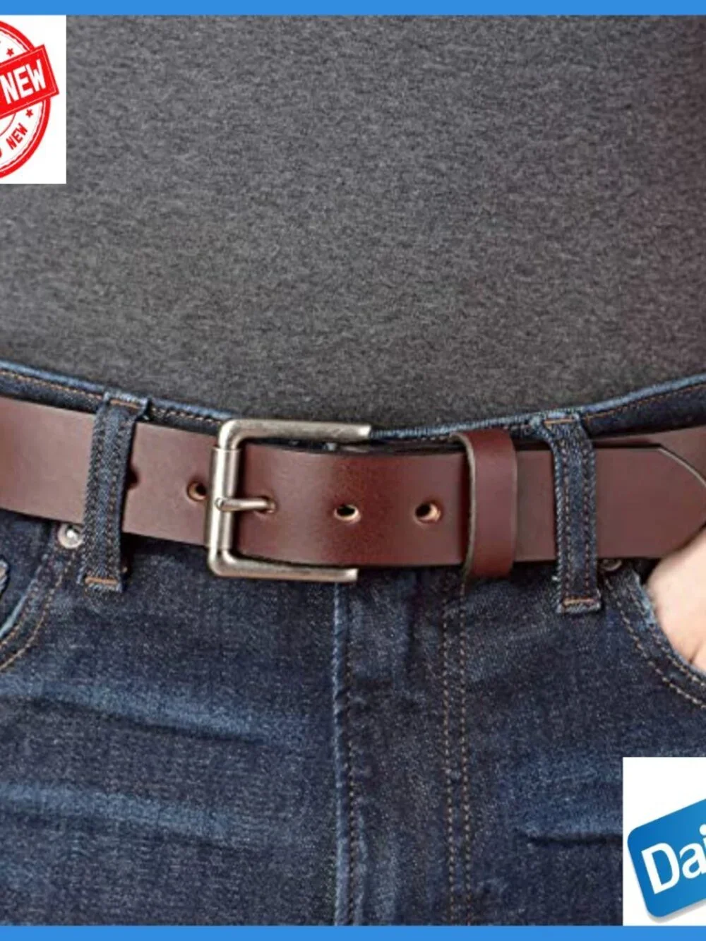 Men's Leather Belt 1.50